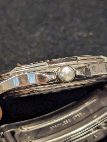 Reloj Philip Persio Todo En Acero Inoxidable Quarzo Japonés (Usado)