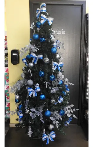 Árvore Natal Slim 2,10 M Verde 750 Galhos Decoração Pinheiro Árvore Natal Slim 2,10 M Verde 750 Galhos Decoração Pinheiro