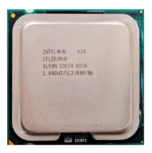Procesador Intel Celeron 430  512 K 1,80 Ghz