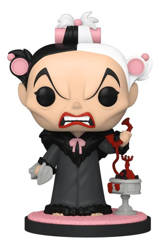 Funko Pop Disney: Villains - Cruella Sosteniendo El Telefono