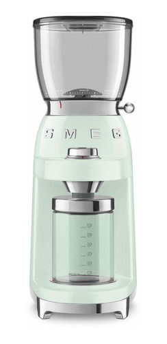 Molinillo De Café Verde Pastel Retro De Smeg 50