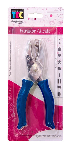 Furador Scrapbook Alicate Corte 6mm Eva Hand Punch Apex