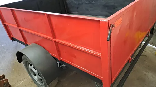 Tráiler De 1 Eje Usado, Se Vende Como Esta En Las Fotos