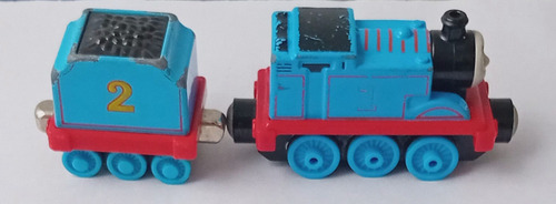 Tren Thomas Friends Locomotora Y Vagón Metal Edward (Usado)