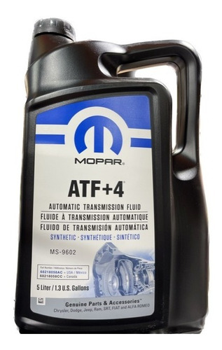 Aceite De Transmisión Automática Mopar Atf+4 Garrafa