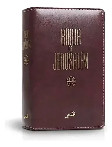 Bíblia de Jerusalém - Média Zíper - Paulus Editora - Capa Mole