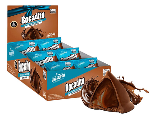 Bocadito Brigadeiro Display 6 Unidades Shark Pro