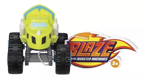 Veículo Básico - Blaze and The Monsters Machine - Amarelo - Fisher