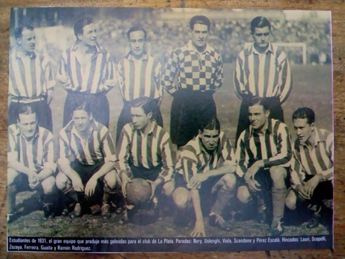 Recorte Estudiantes Lp Campeonato De 1931