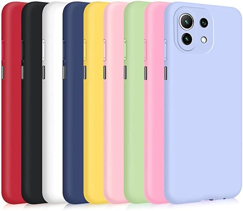 Funda Silicona Con Felpa Para Xiaomi Mi 11 Lite