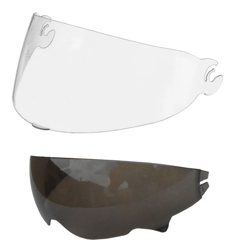 Viseira + Oculos Interno Fumê Para Capacete Attack Protork