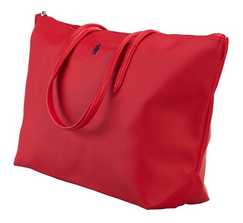 Imagen 3 de 8 de Bolsa Tote Hpc Polo Logo Bordado De La Marca