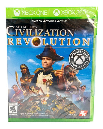 Sid Meier's Civilization Revolution Nuevo Sellado Xbox Y Mas