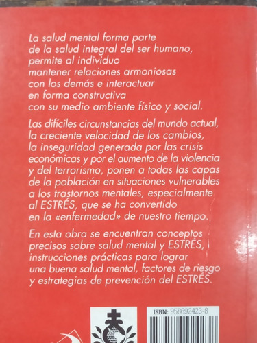 Imagen 2 de 4 de Como Lograr Salud Mental Y Manejar El Estres * Guia De Apoyo