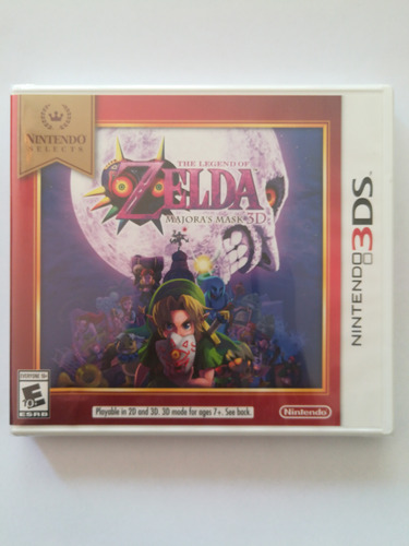 The Legend Of Zelda Majora's Mask 3ds 100% Nuevo Y Sellado