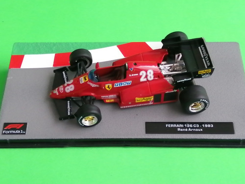 Formula 1 F1 1/43 Empf1 Ferrari 126 C3 René Arnoux 1983