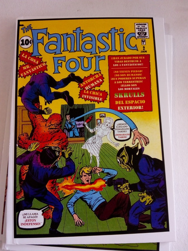 Compendio Cuatro Fantasticos Primeros 10 Numeros En Español