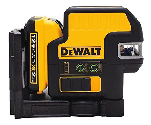 Laser De Linea Dewalt 12v Max, Linea Cruzada De 5 Puntos,