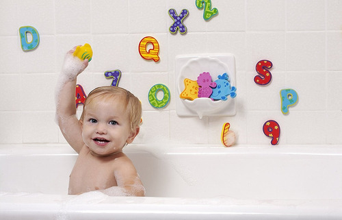 Nuby 16 Piezas Flotante Espuma De Baño Animales Set