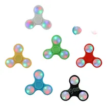 Comprar Condujo Varios Tri-spinner Fidget Mano Dedo Spinner Escritor