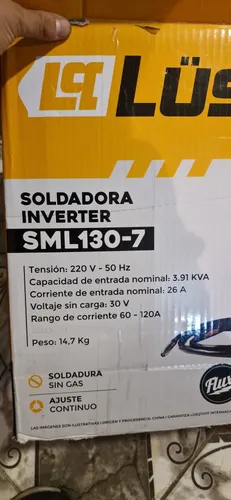 Soldadora Lüsqtoff Inverter Welder Sml130-7