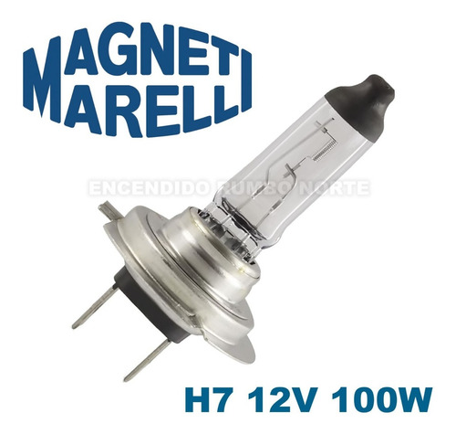 Lámpara  H7 100w 12v Original Magneti Marelli X Unidad