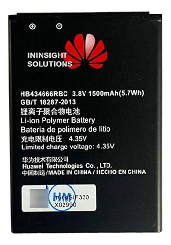 Bateria Huawei Para Router Movistar Bitel Hb434666rbc