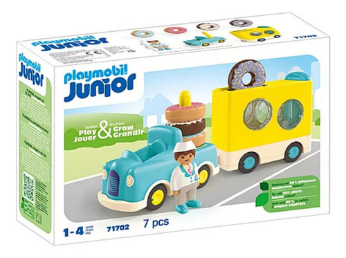 Playmobil Junior: Camión De Donas 71702