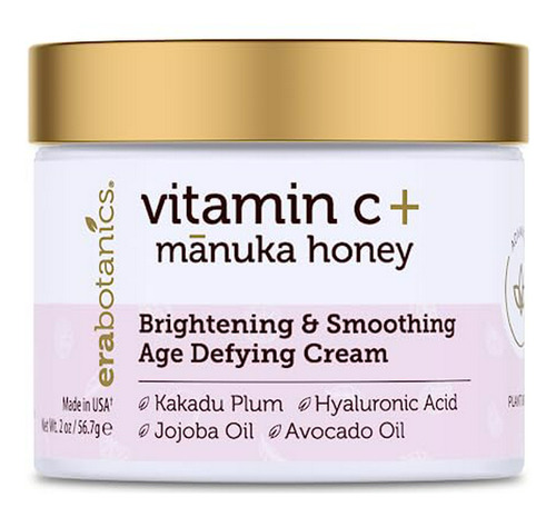 Crema Facial Vitamina C - Iluminador Y Nutritivo Con Aceite 