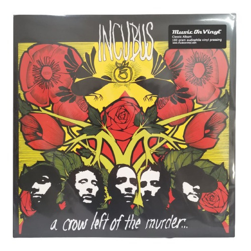 Vinilo Incubus A Crow Left Of The Murder... Nuevo Y Sellado