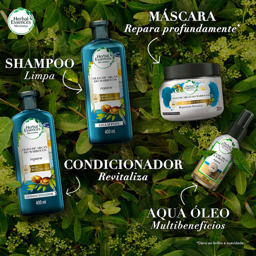 Shampoo Bio Renew Óleo De Argan 400ml Herbal Essences