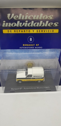 Renaul 4f Automotorea Munro (1982) Inolvidables Reparto 1:43
