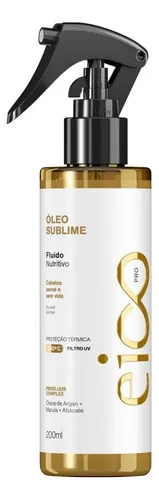 Eico Pro Óleo Sublime Fluído Nutritivo Protetor Térmico Hidrataçã...