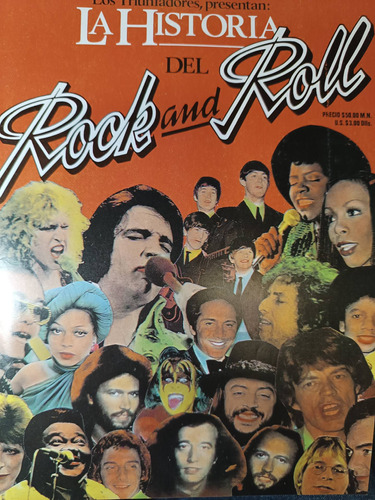 Revista La Historia Del Rock And Roll Rolling Stones Y Beatl