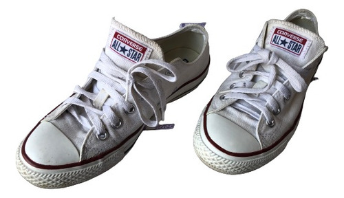 Tenis Converse Blancos Usados Perfecto Estado