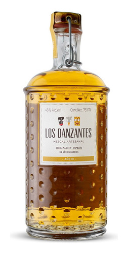 Mezcal Los Danzantes Espadín Añejo 750 Ml