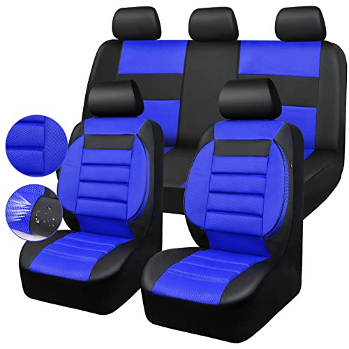 Juego Completo De Fundas De Asiento De Coche De 3d Resp...