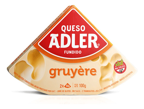 Queso Untable Adler Gruyere 100 Gr