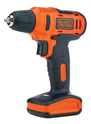 Furadeira Parafusadeira À Bateria 12v Ld12s - Black & Decker