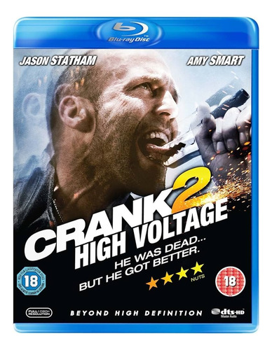 Crank High Voltage Pelicula Blu-ray Original Nueva Sellada