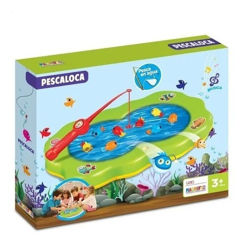 Juego De Mesa Pescaloca Con Agua Juguetería El Pehuén