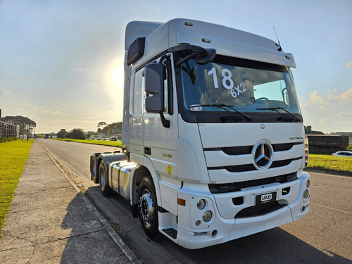 Mb Actros 2546 6x2 Ano 18 Teto Alto Automático Com Ar Cond
