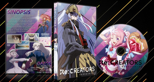 Re Creators Hd Dvd Mercado Livre