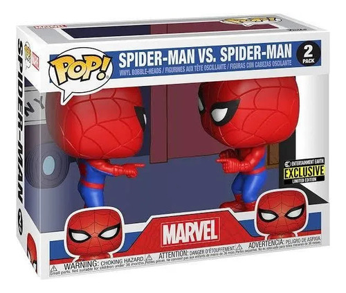Funko Pop Spider Man Vs Spider Man Exclusivo