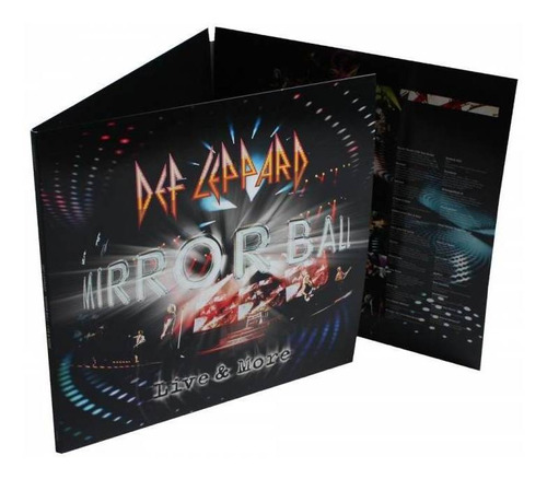 Def Leppard Mirror Ball Live & More 3lp