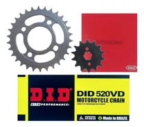Comprar Kit Relação Com Retentor Fym Fy250 Fy 250 Vaz 0032 Did 520