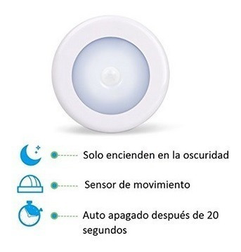 Lamparas Led Con Sensor De Movimiento