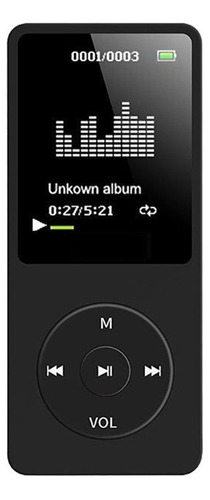 Reproductor Mp3/mp4 Reproductor De Música De 64 Gb Con Panta