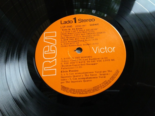 Elvis Presley - Esto Si Es Elvis Vinilo (Usado)