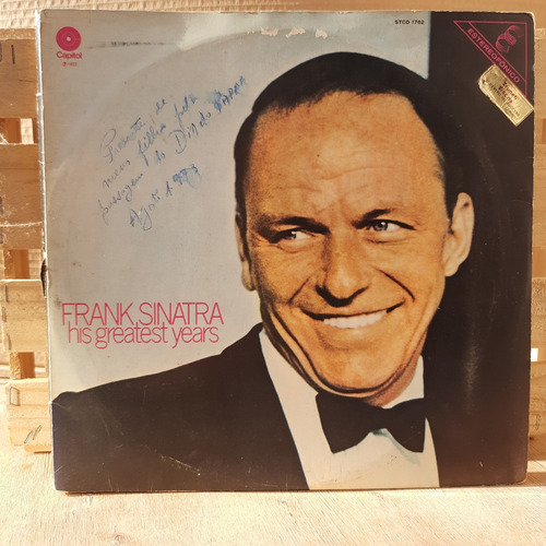 Disco Triplo Lp Vinil Frank Sinatra His Greatest Years Vg